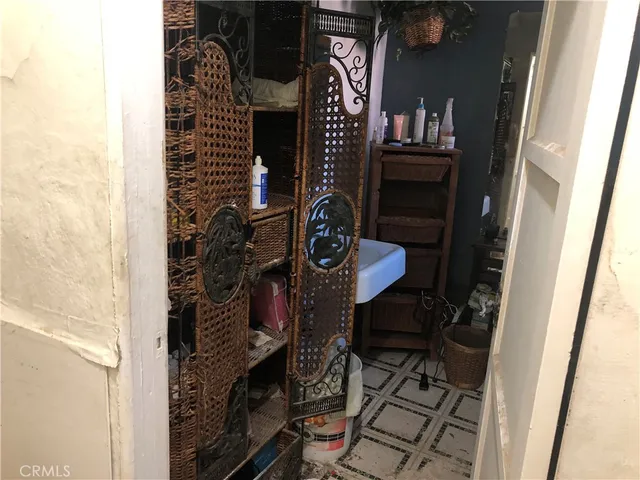 a room with musical instruments