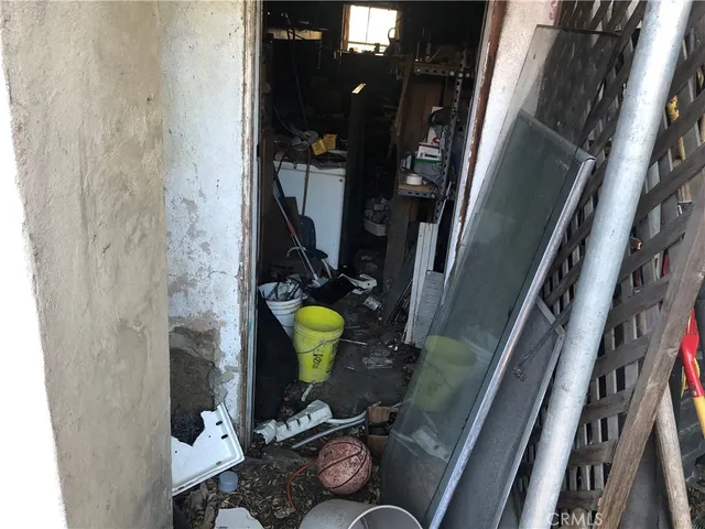 a view of outdoor space and deck