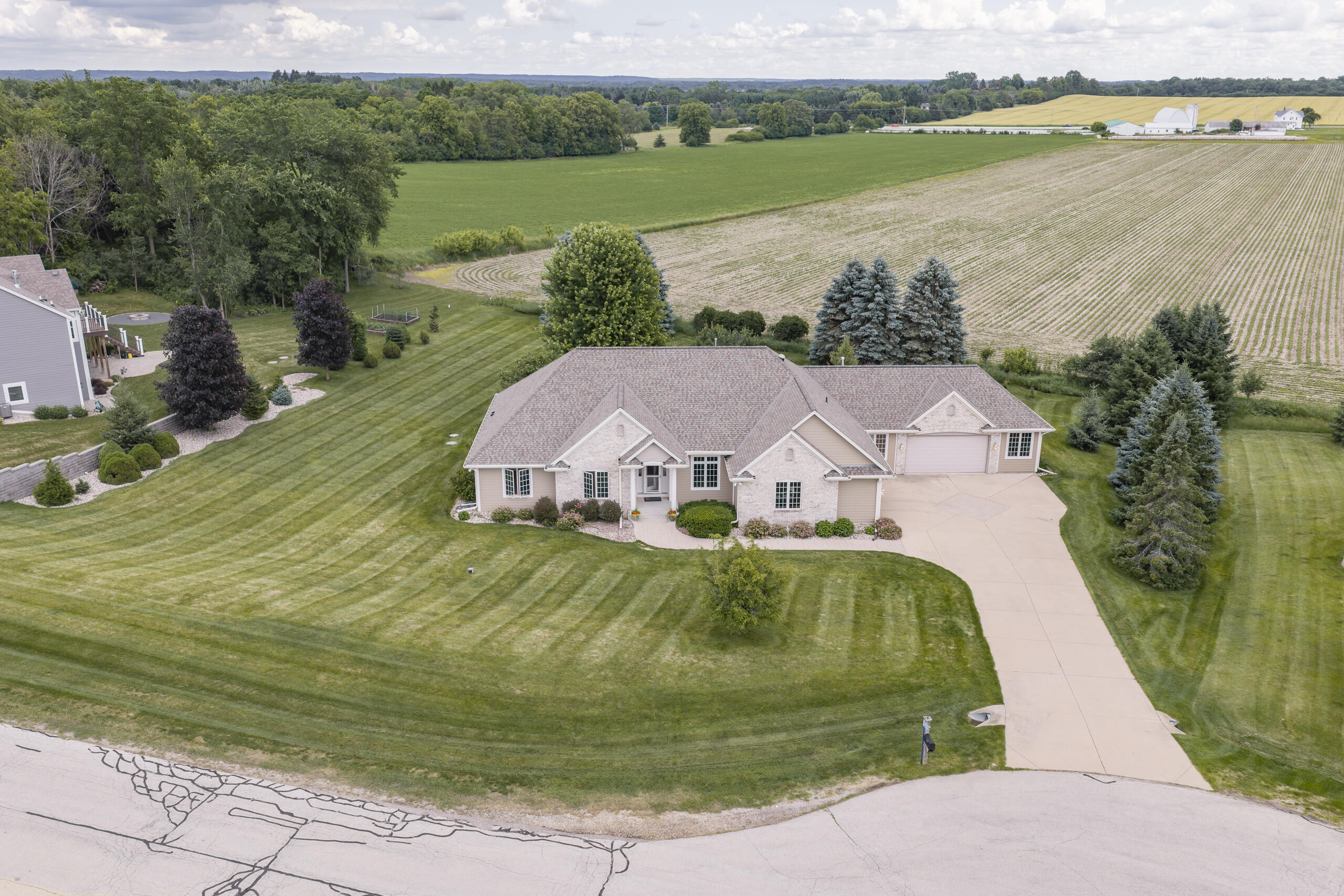 N5158 Union Hill Road Concord, WI 53066 - Photo 56 of 61 Drone