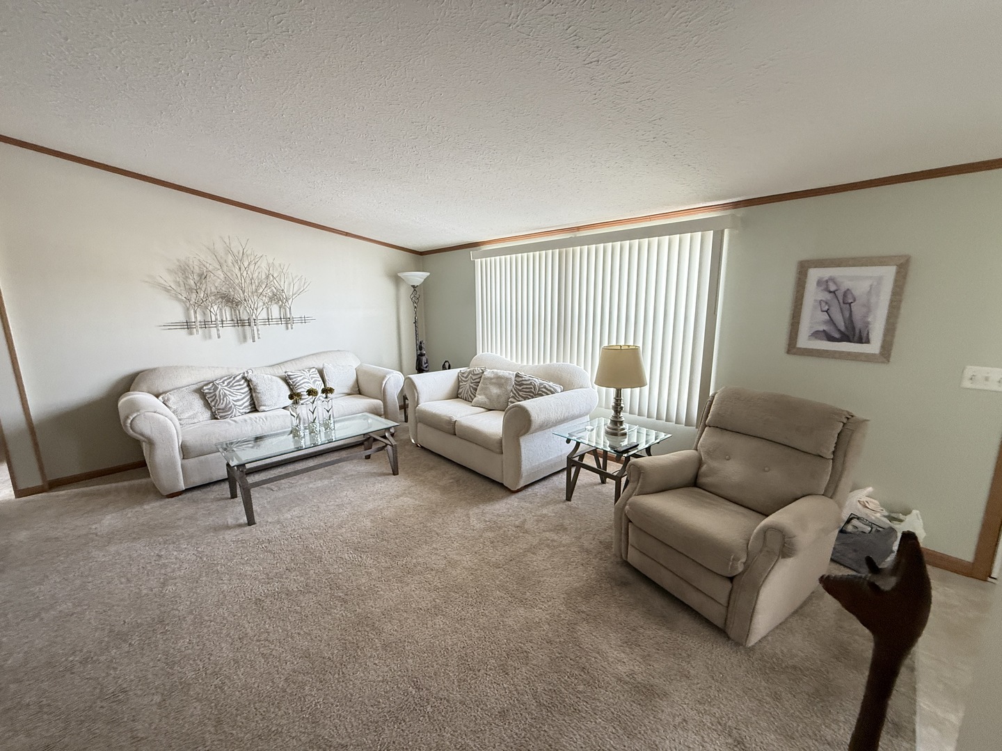 4 Cynthia Lane Beecher, IL 60401 - Photo 14 of 20 a living room with furniture and a lamp