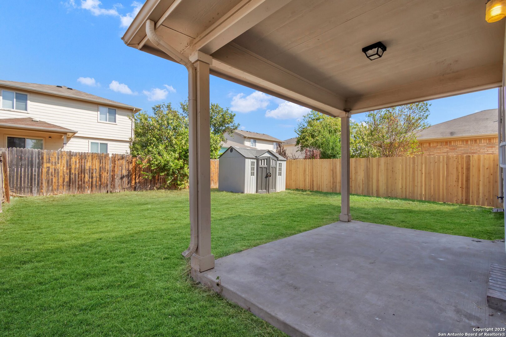 5644 Brougham Way Austin, TX 78754 - Photo 24 of 31 a view of a porch with a yard