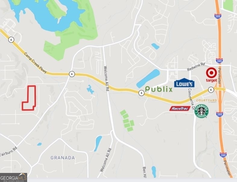 0 High Point Trail South Fulton, GA 30331 - Photo 4 of 12 a utility room with a window and refrigerator