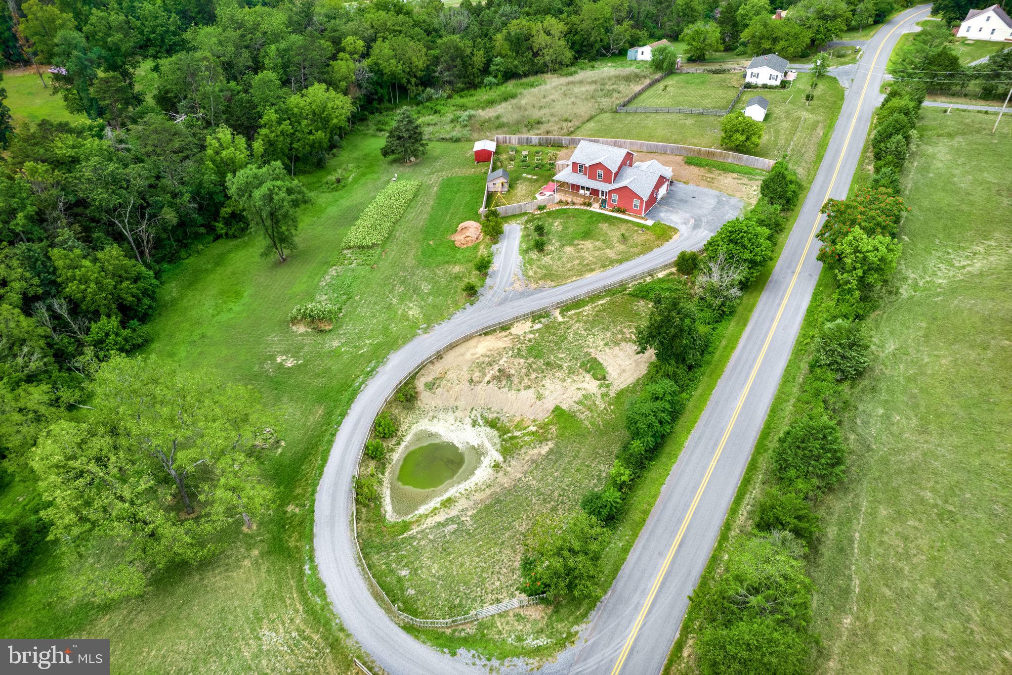 500 Ritenour Hollow Road Front Royal, VA 22630 - Photo 38 of 45 Aerial view looking southwest.