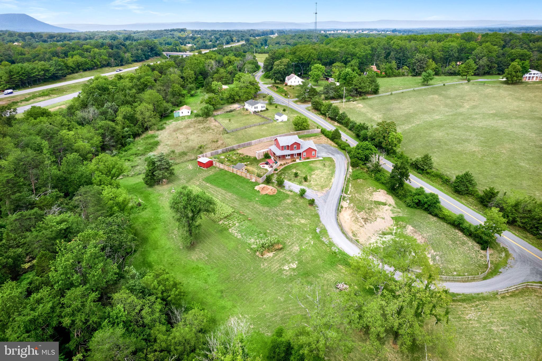 500 Ritenour Hollow Road Front Royal, VA 22630 - Photo 40 of 45 Aerial view looking west.
