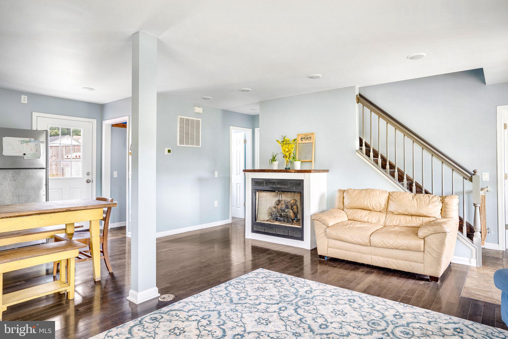 500 Ritenour Hollow Road Front Royal, VA 22630 - Photo 7 of 45 Living area with gas fireplace.