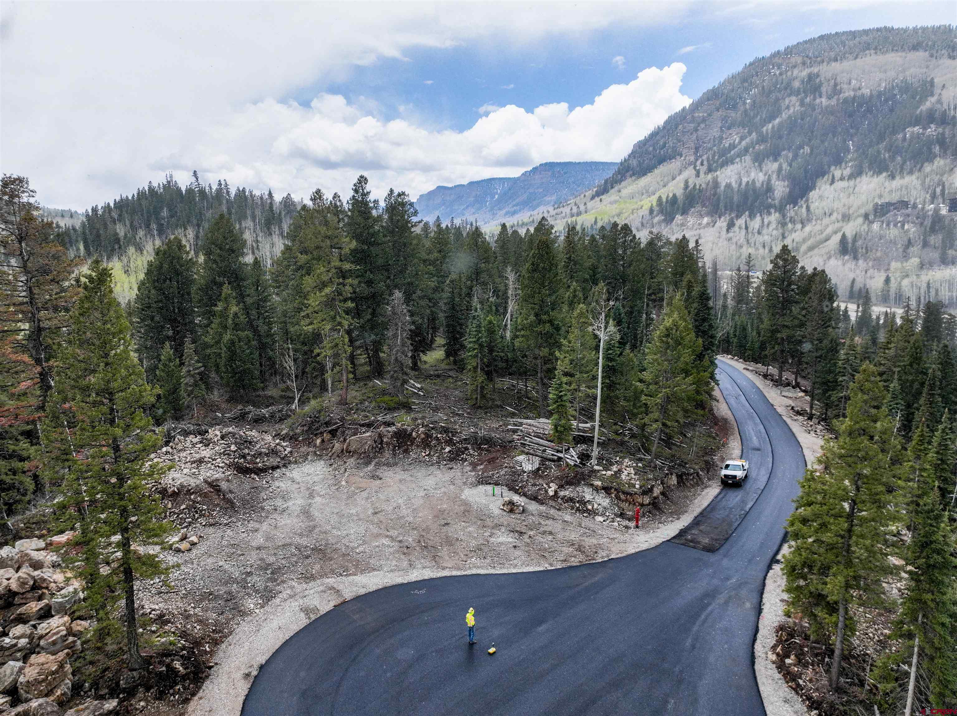 256 Snowden Drive Durango, CO 81301 - Photo 5 of 13 a view of a wooden floor with a bench in a yard