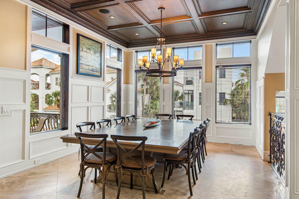 4789 Ocean Boulevard Destin, FL 32541 - Photo 20 of 47 a view of a dining room with furniture window and outside view