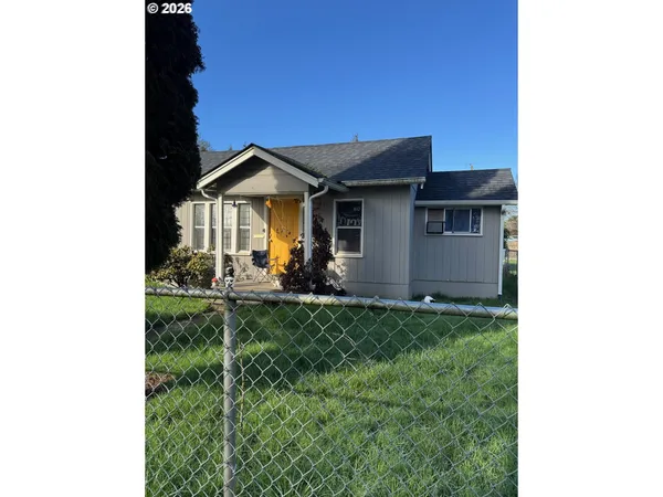a front view of a house with porch