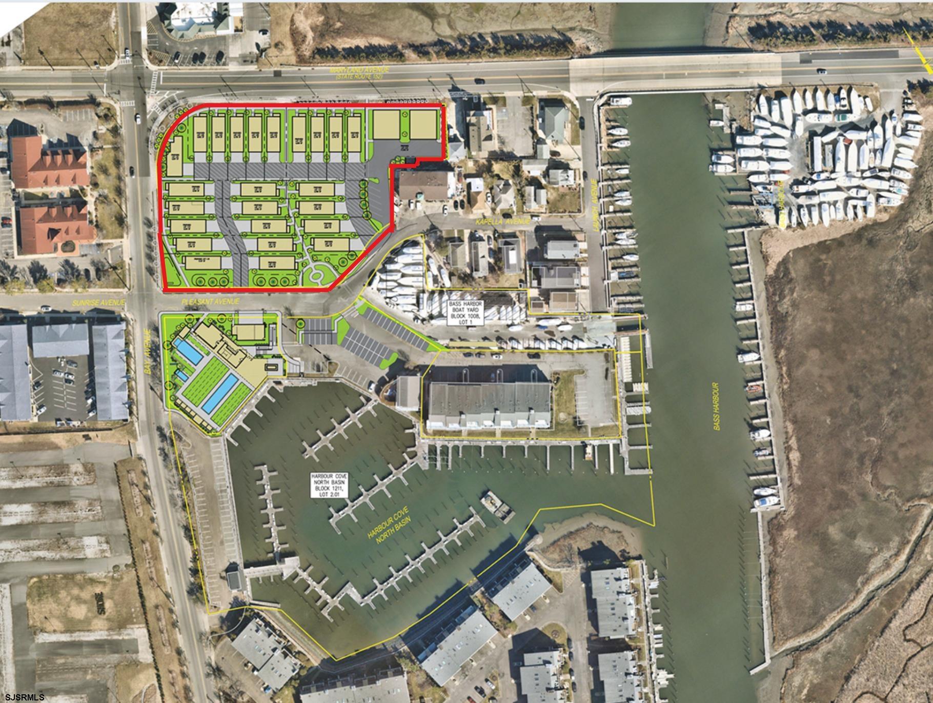 1015 Pleasant Avenue Somers Point, NJ 08244 - Photo 5 of 6 an aerial view of a residential building with an outdoor space