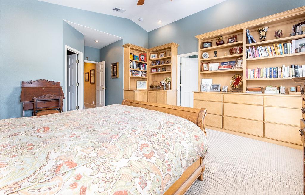 265 Blueridge Street Soledad, CA 93960 - Photo 18 of 33 a bedroom with a bed cabinets and window