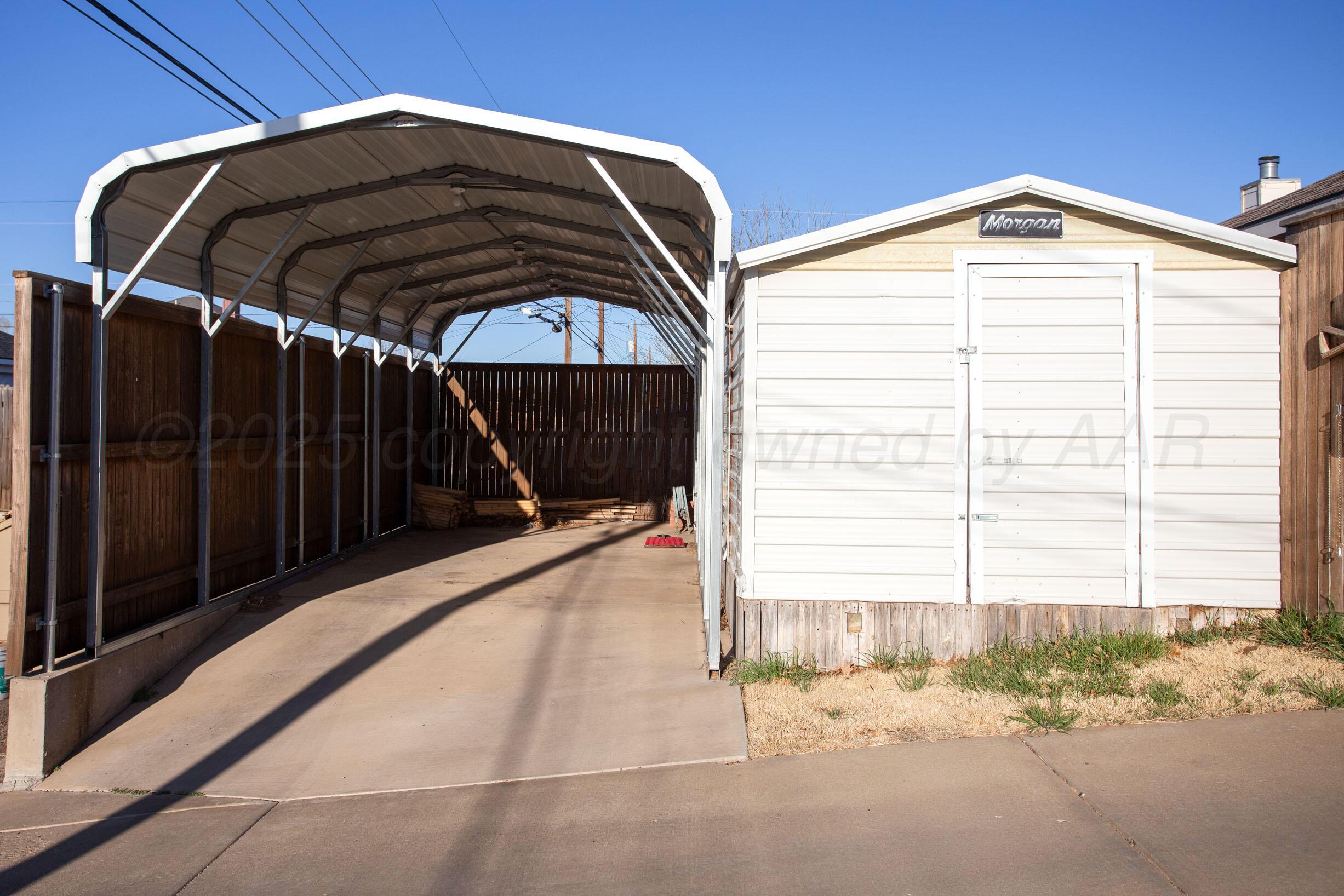 1011 Pikes Peak Drive Amarillo, TX 79110 - Photo 27 of 28 Carport or storage unit