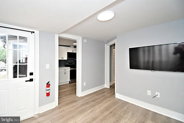a view interior of the house and wooden floor