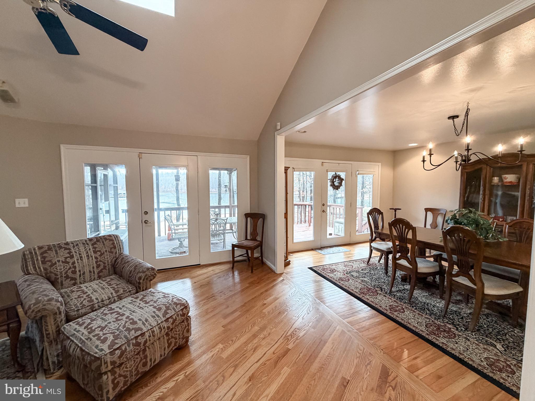 3300 Viola Way Bumpass, VA 23024 - Photo 15 of 36 a living room with furniture and wooden floor