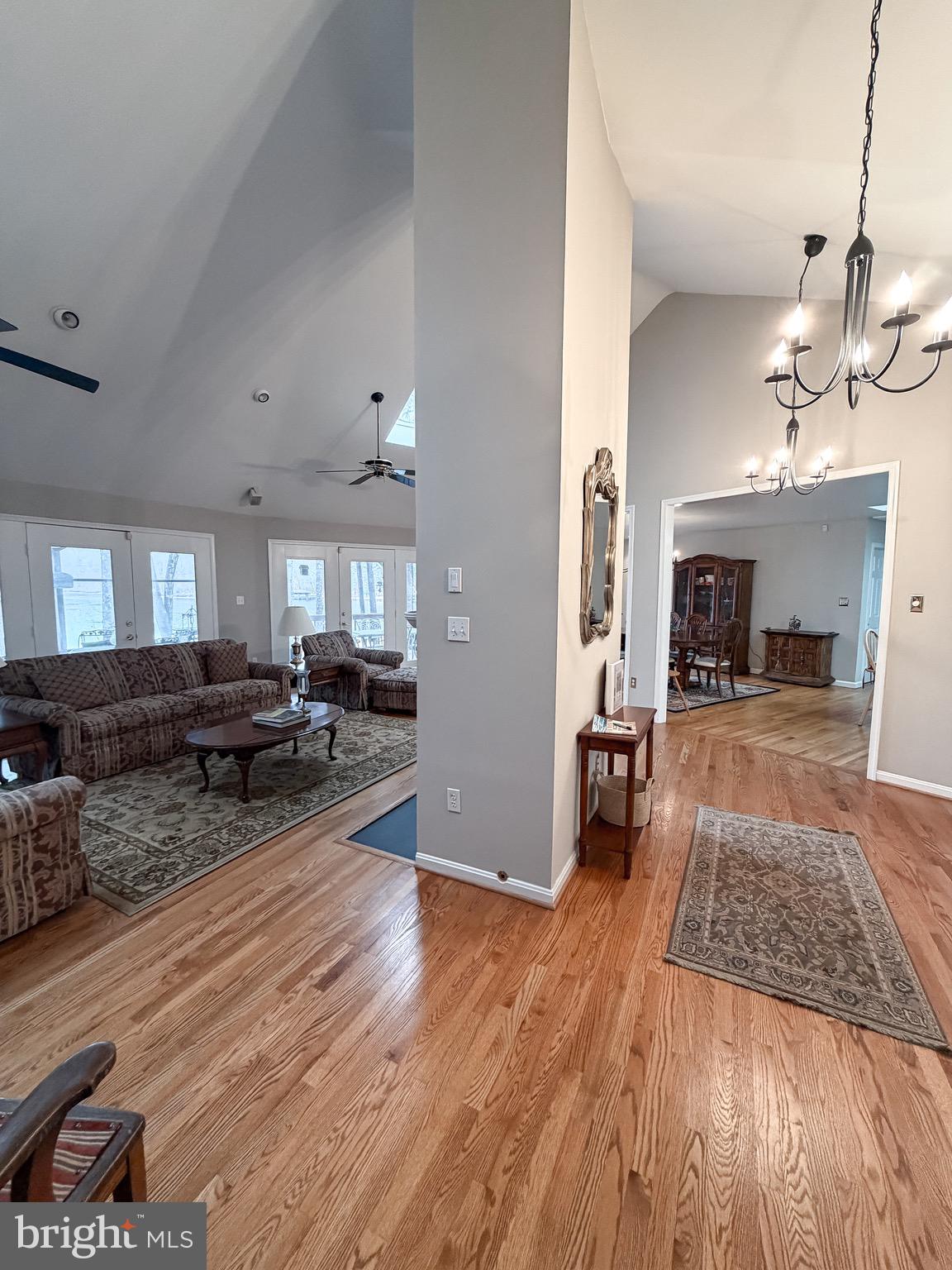 3300 Viola Way Bumpass, VA 23024 - Photo 21 of 36 a living room with furniture and a fireplace