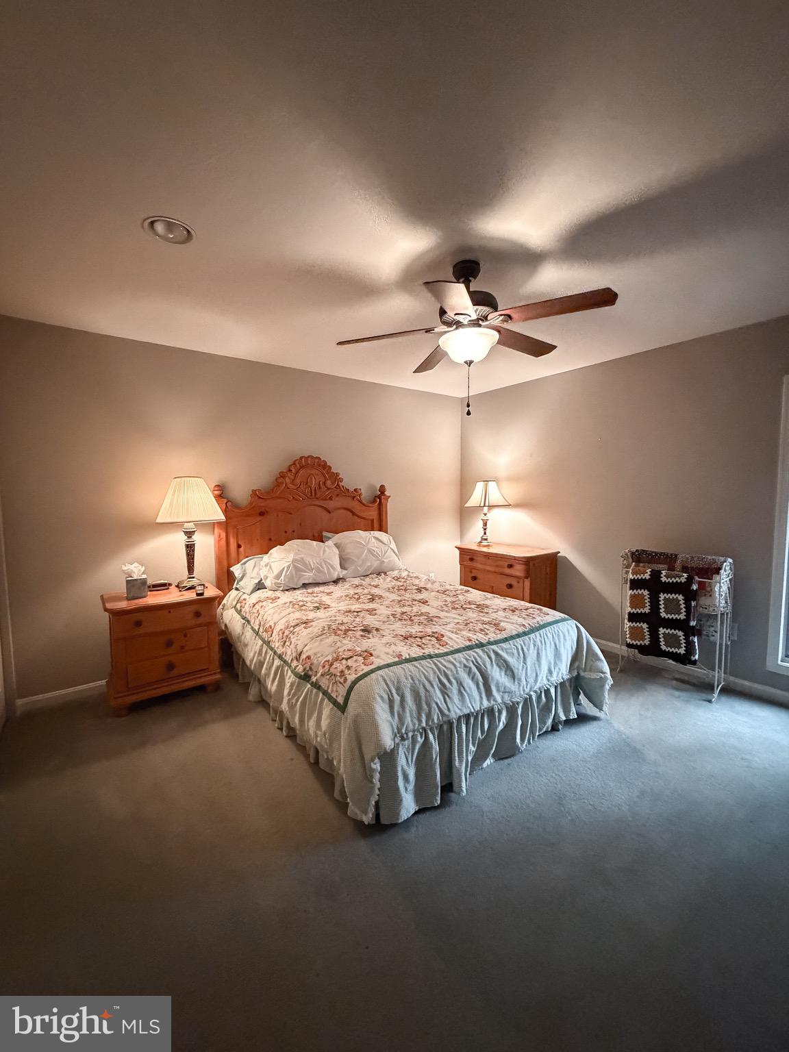 3300 Viola Way Bumpass, VA 23024 - Photo 28 of 36 a spacious bedroom with a bed and a chandelier