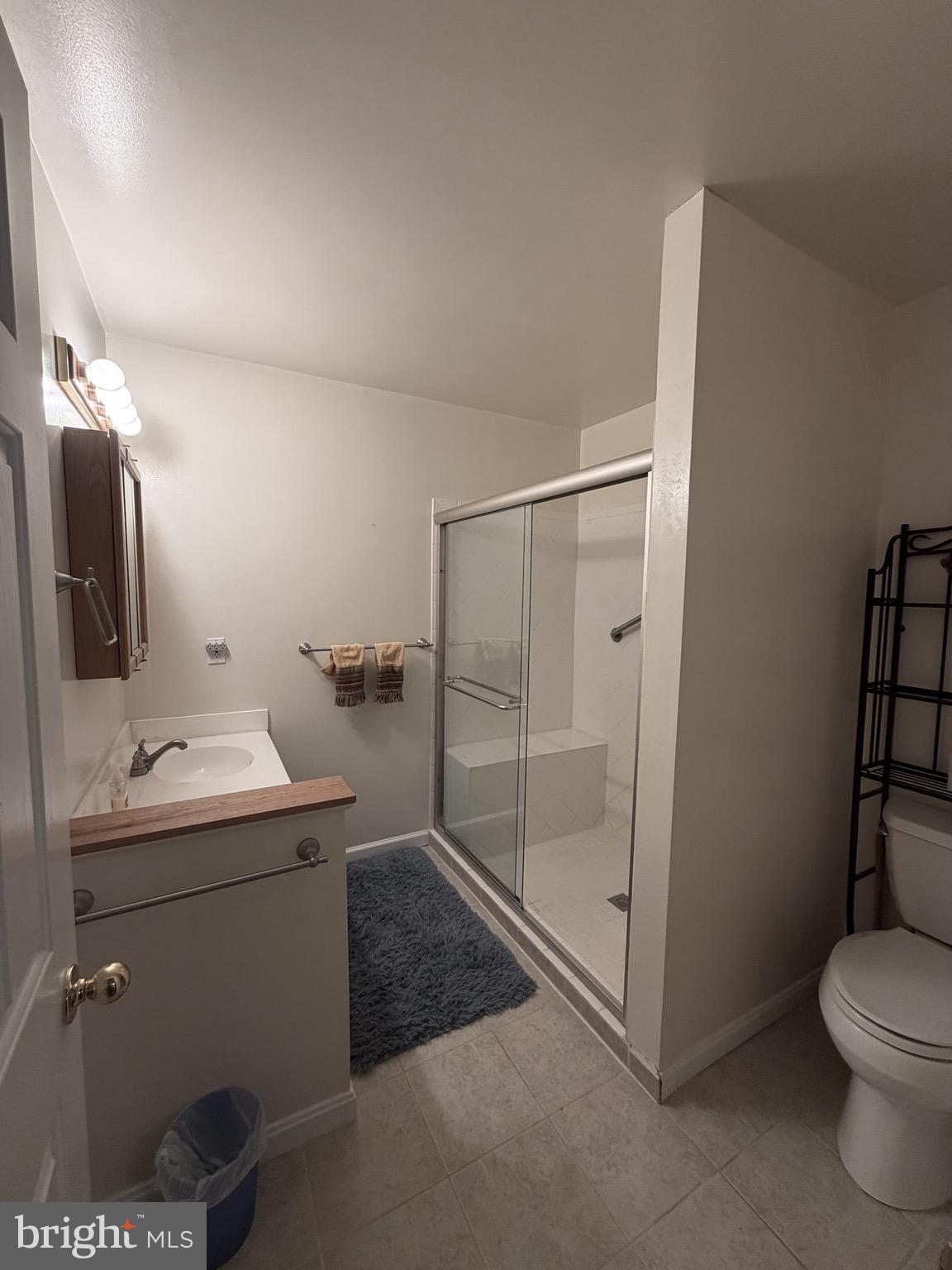 3300 Viola Way Bumpass, VA 23024 - Photo 29 of 36 a bathroom with a sink toilet and shower