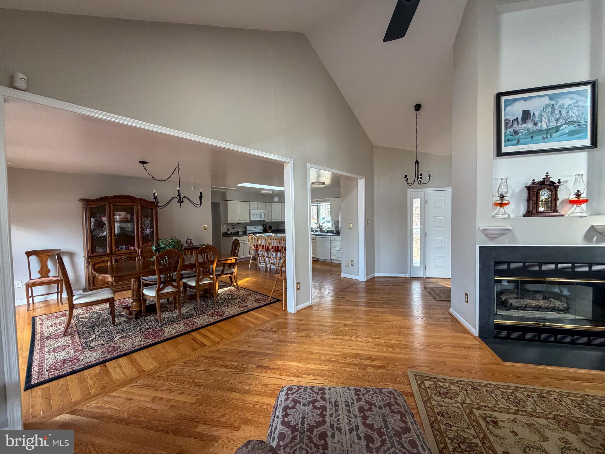 3300 Viola Way Bumpass, VA 23024 - Photo 5 of 36 a living room with furniture and a wooden floor