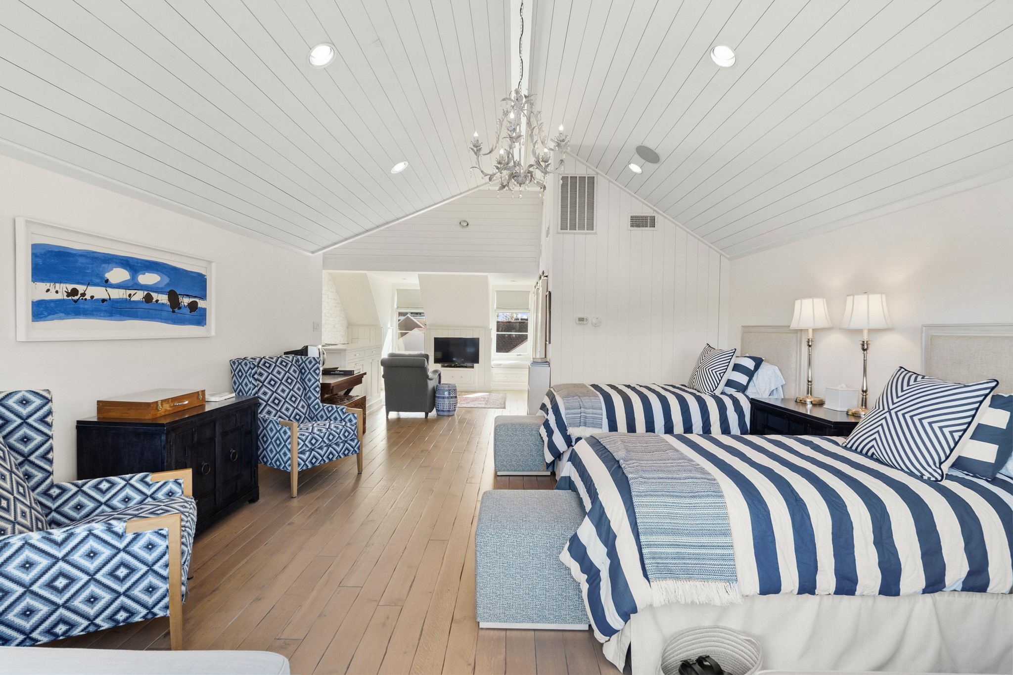 7606 Del Monte Drive Houston, TX 77063 - Photo 14 of 17 Endless possibilities in this expansive light-filled area with large walk-out terrace access.