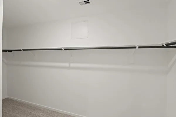 a close up view of racks