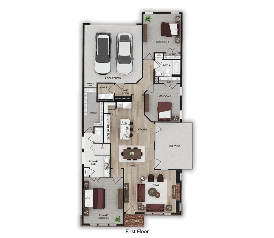 320 Coscoroba Road Auburn, AL 36832 - Photo 27 of 27 This thoughtfully designed floor plan optimizes living space with seamless transitions and abundant natural light.