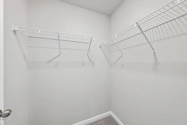 a view of a rack on the wall