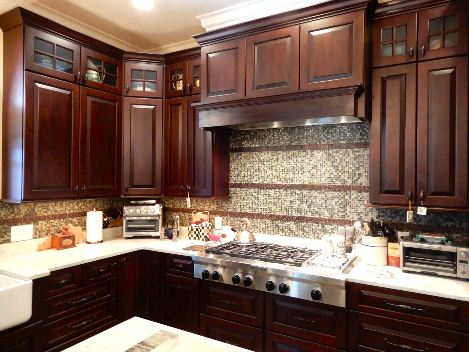 135 Allegheny Road Gilbertsville, KY 42044 - Photo 15 of 78 a kitchen with granite countertop a refrigerator stove and sink