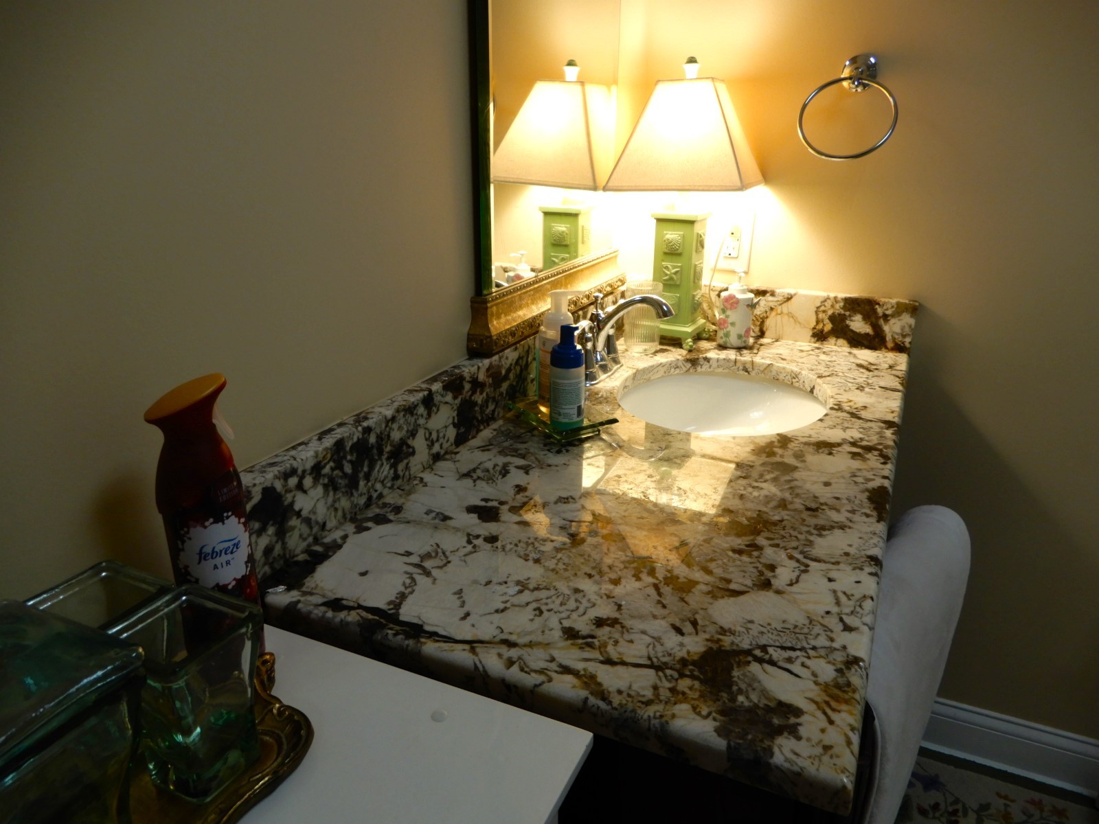 135 Allegheny Road Gilbertsville, KY 42044 - Photo 57 of 78 a bathroom with a sink and a mirror