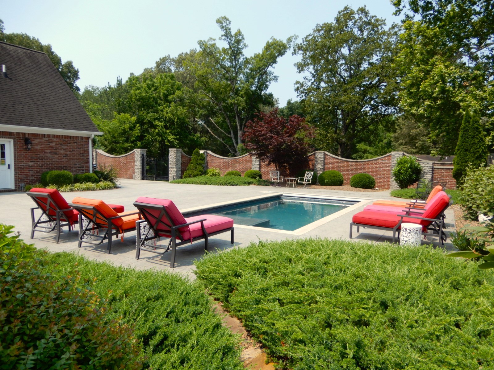 135 Allegheny Road Gilbertsville, KY 42044 - Photo 68 of 78 a view of a backyard with sitting area and furniture
