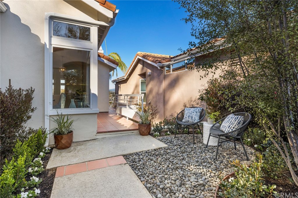 24955 Seagate Drive Dana Point, CA 92629 - Photo 24 of 39 a view of a bench in the backyard