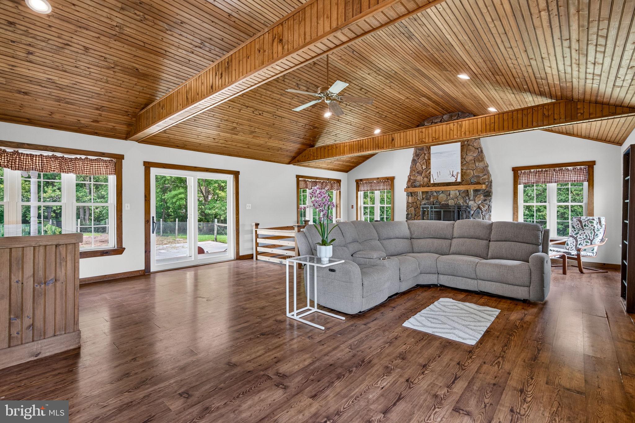 106 Quinton Alloway Road Salem, NJ 08079 - Photo 20 of 63 a living room with furniture and wooden floors