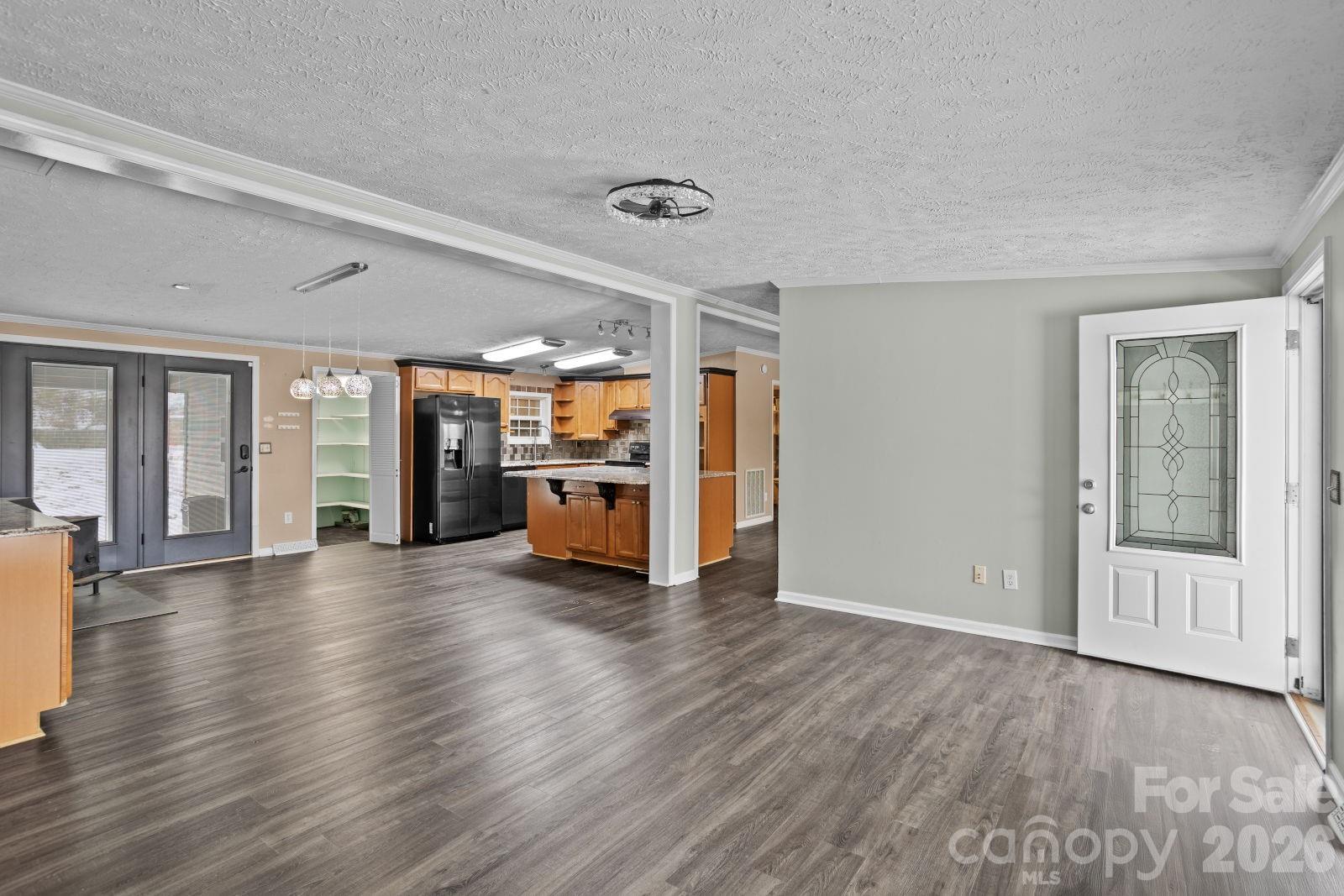 4855 Talley Road Walkertown, NC 27051 - Photo 11 of 45 a view of kitchen with furniture and wooden floor