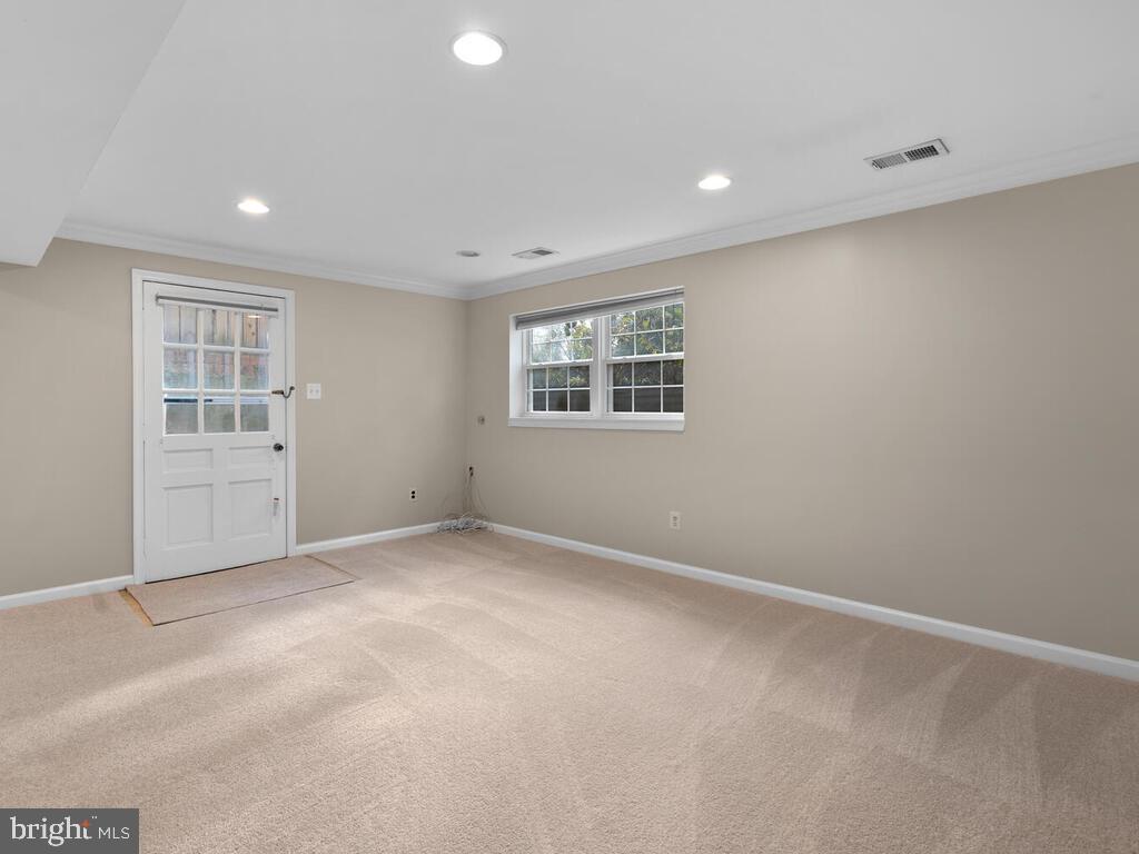 11603 Vale Road Oakton, VA 22124 - Photo 40 of 63 basement entry to outside