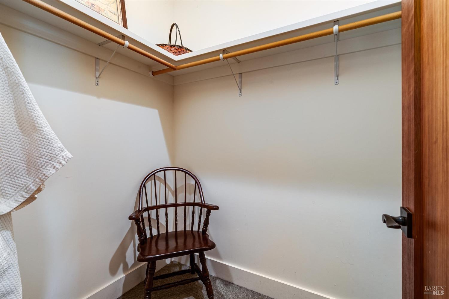 2207 Mt Veeder Road Napa, CA 94558 - Photo 16 of 36 a view of staircase with a metal railing and a shower