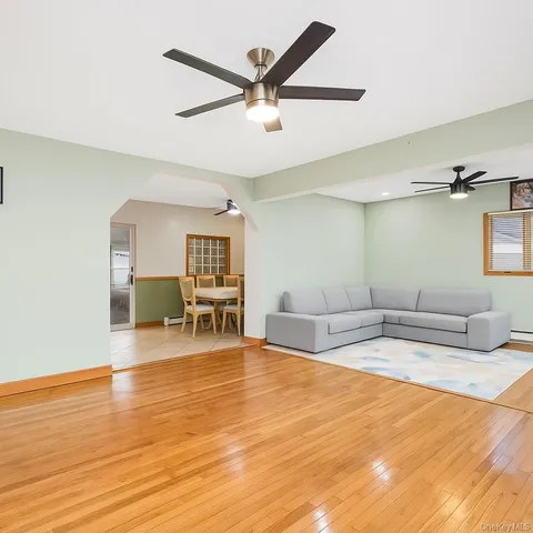 a room with natural light