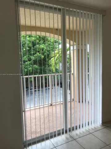 a view of empty room