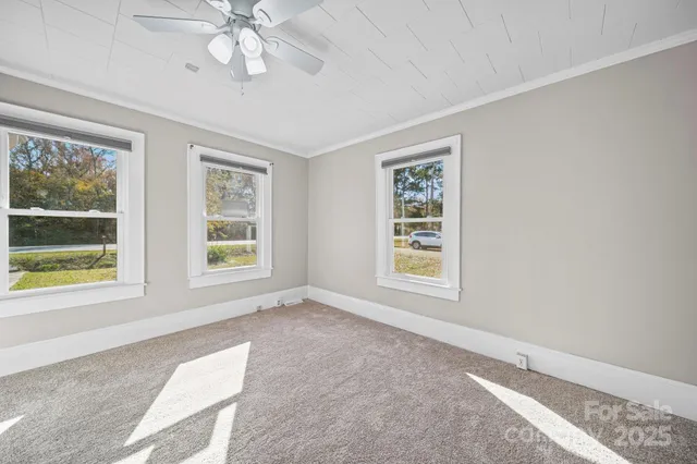 a view of an empty room with window