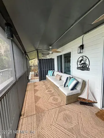 a bed room with a bed and a table