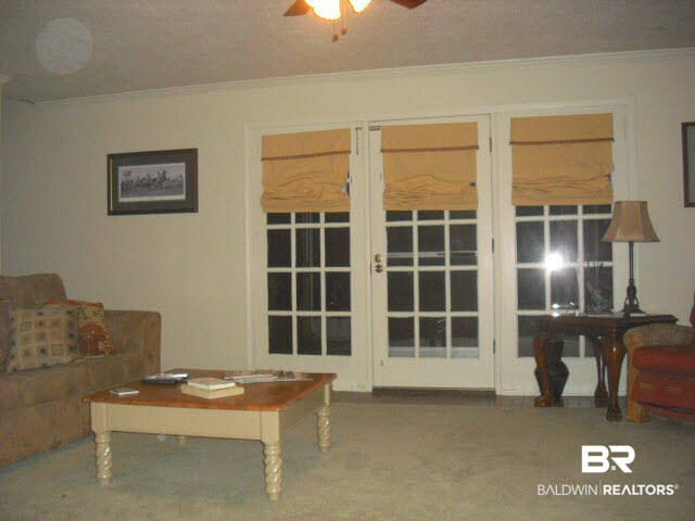 6156 Brandy Run Road South Mobile, AL 36608 - Photo 9 of 16 The Lower Den can also serve as a Recreational Rm. Exits to a spacious screened porch.