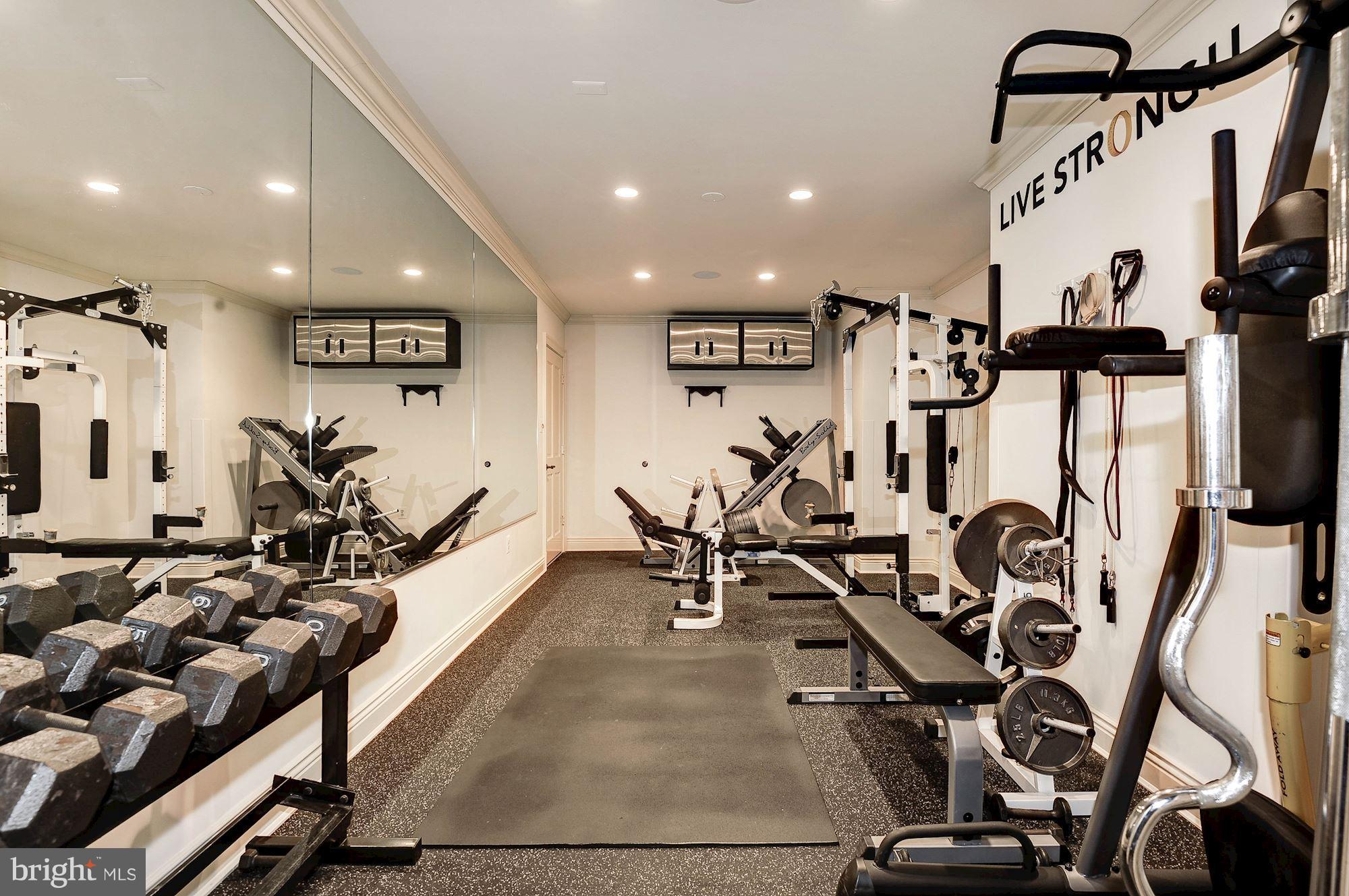 11400 Glen Road Potomac, MD 20854 - Photo 24 of 30 a view of a room with gym equipment