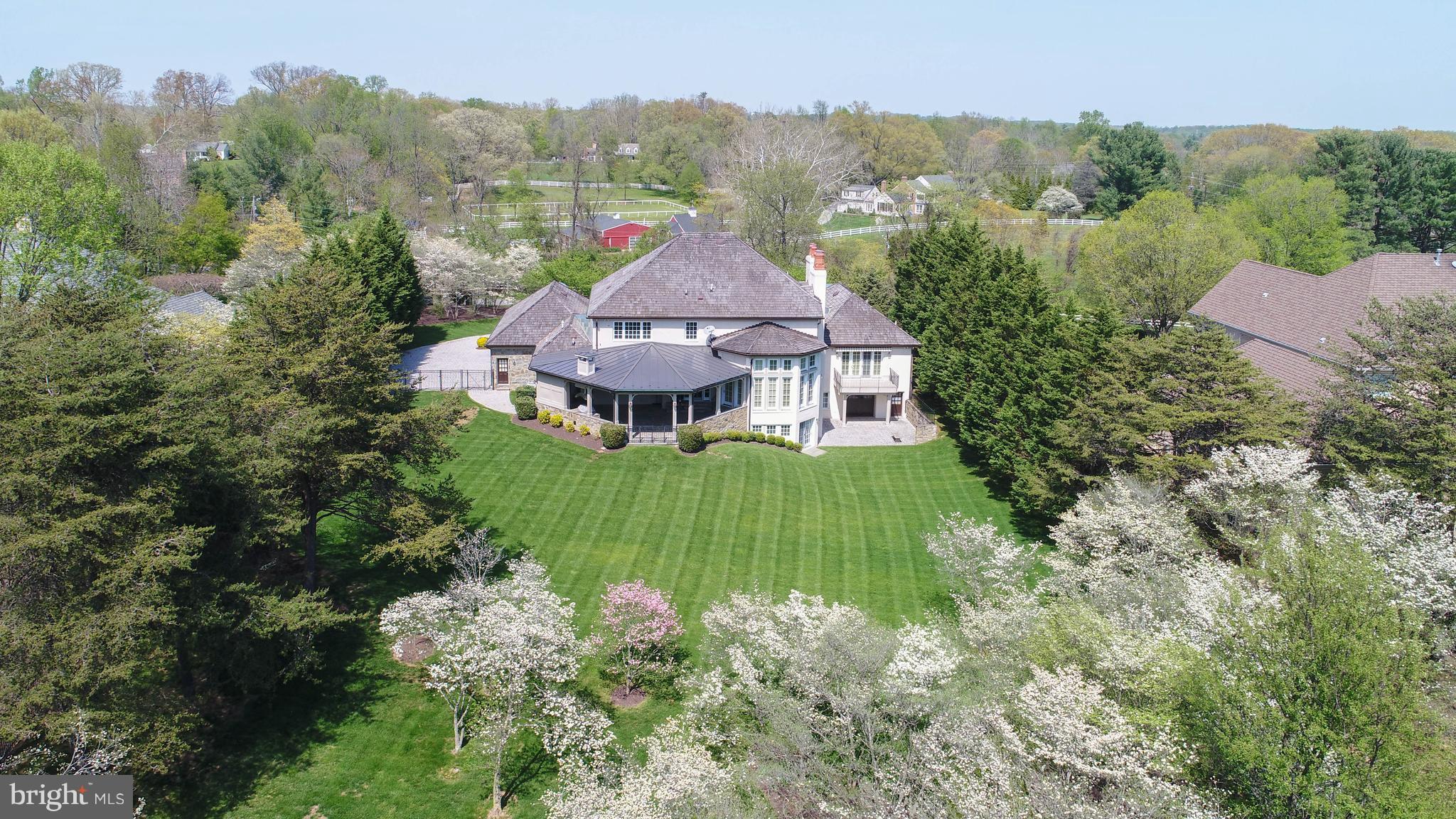 11400 Glen Road Potomac, MD 20854 - Photo 28 of 30 an aerial view of a house with a garden