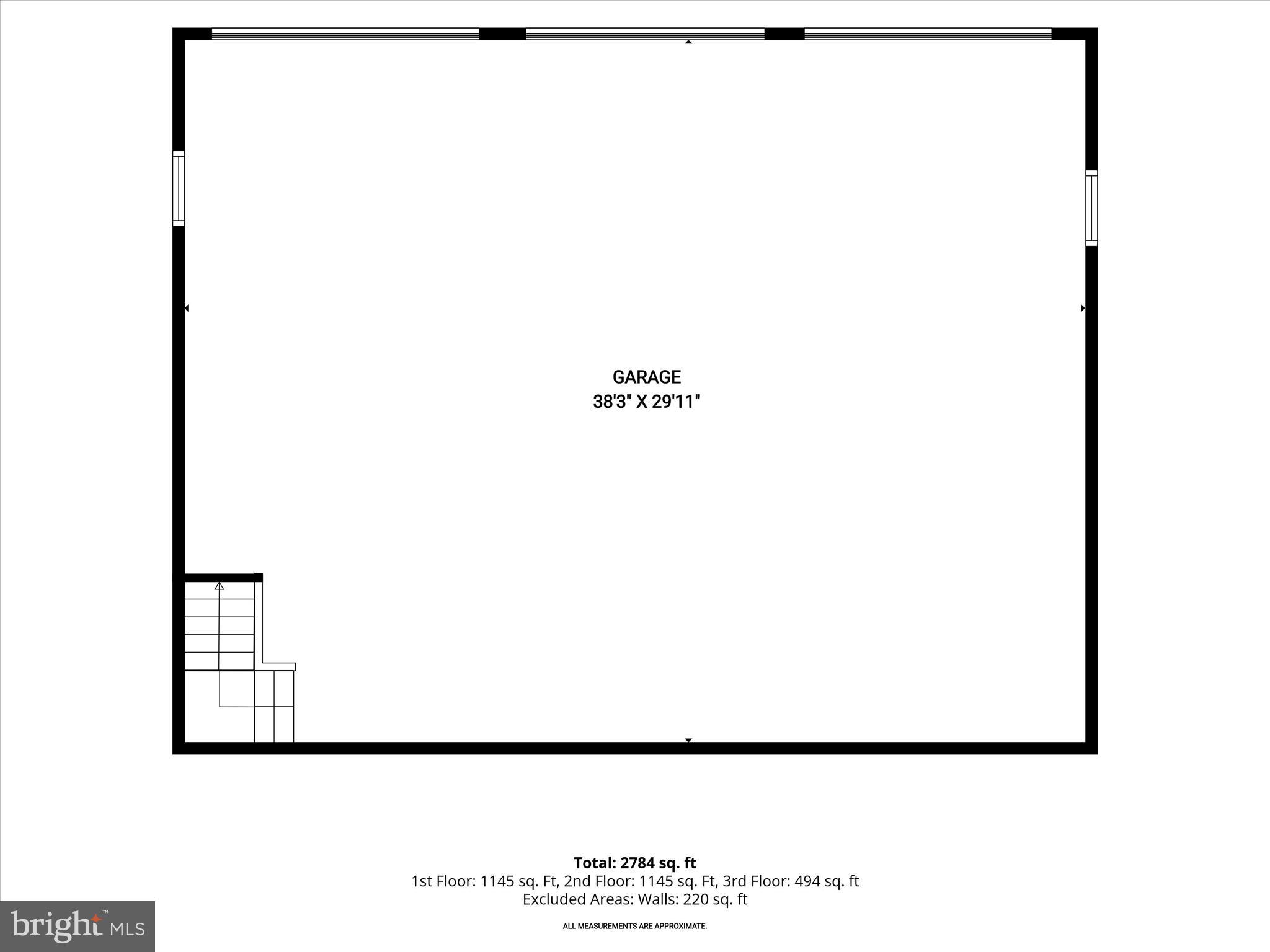 3003 Sheffield Court Fallston, MD 21047 - Photo 140 of 141 Guest House- Garage Floor Plan