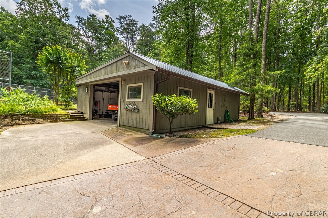 1434 Hoecake Road Lancaster, VA 22503 - Photo 39 of 48 Detached garage