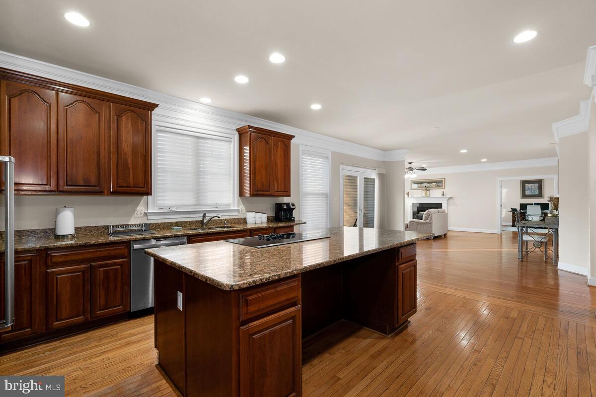 1800 Longmead Road Silver Spring, MD 20906 - Photo 22 of 63 Open Kitchen Flow To Eating Area & Family Room