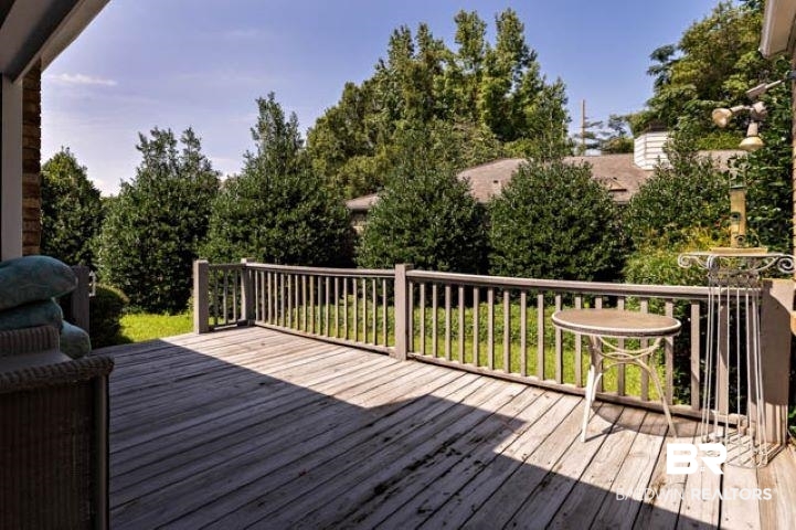 12 Stonebridge Court Mobile, AL 36608 - Photo 27 of 38 View of wooden deck