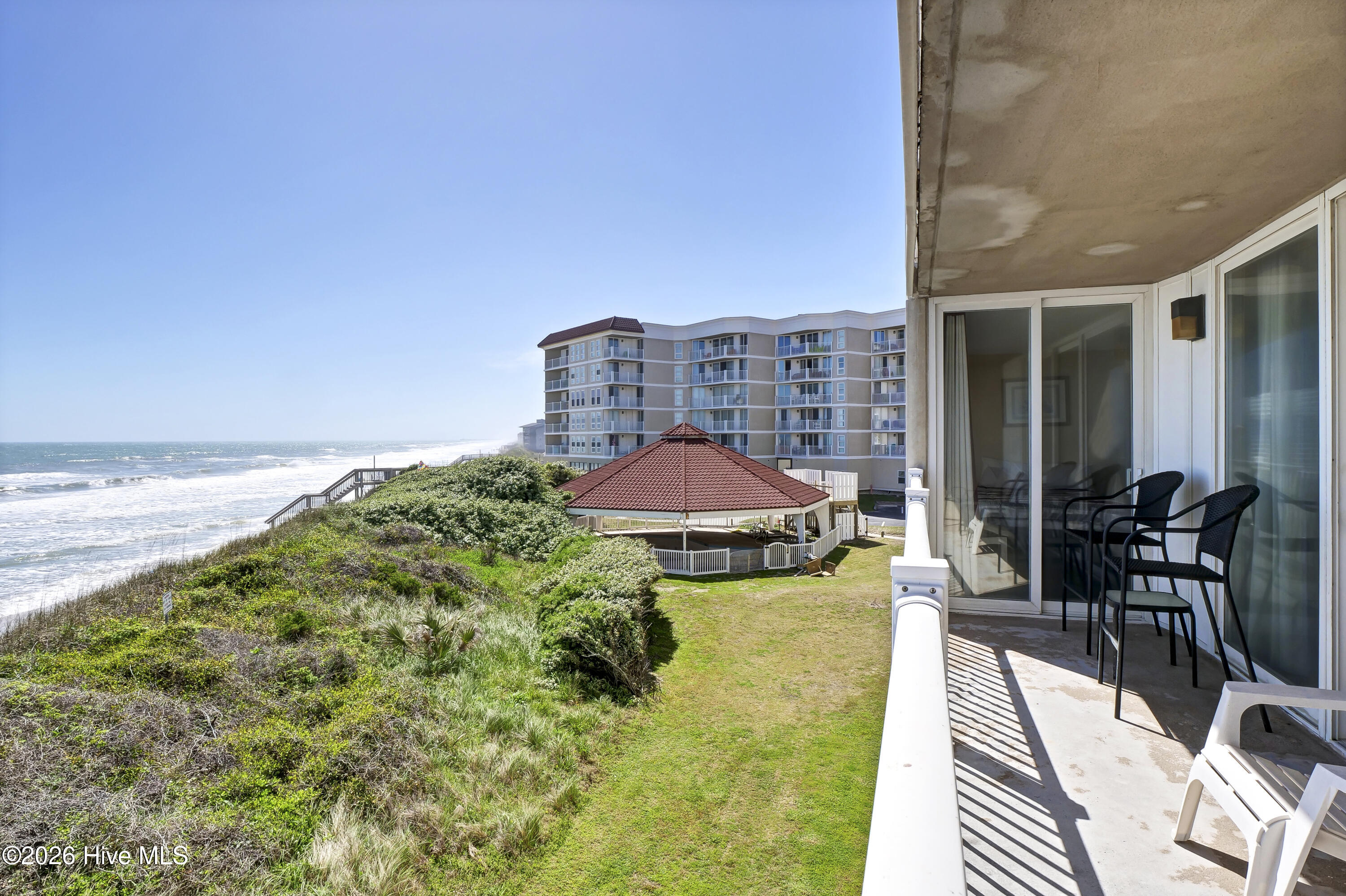 2000 New River Inlet Road, Unit 2207 North Topsail Beach, NC 28460 - Photo 14 of 41 Balcony View