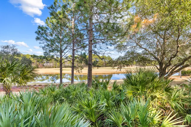 a view of swimming pool with yard