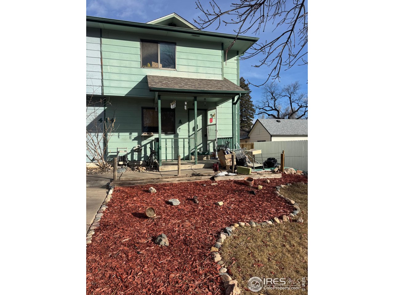 414 North Meldrum Street, Unit A Fort Collins, CO 80521 - Photo 2 of 3 Front yard adds potential for curb appeal.