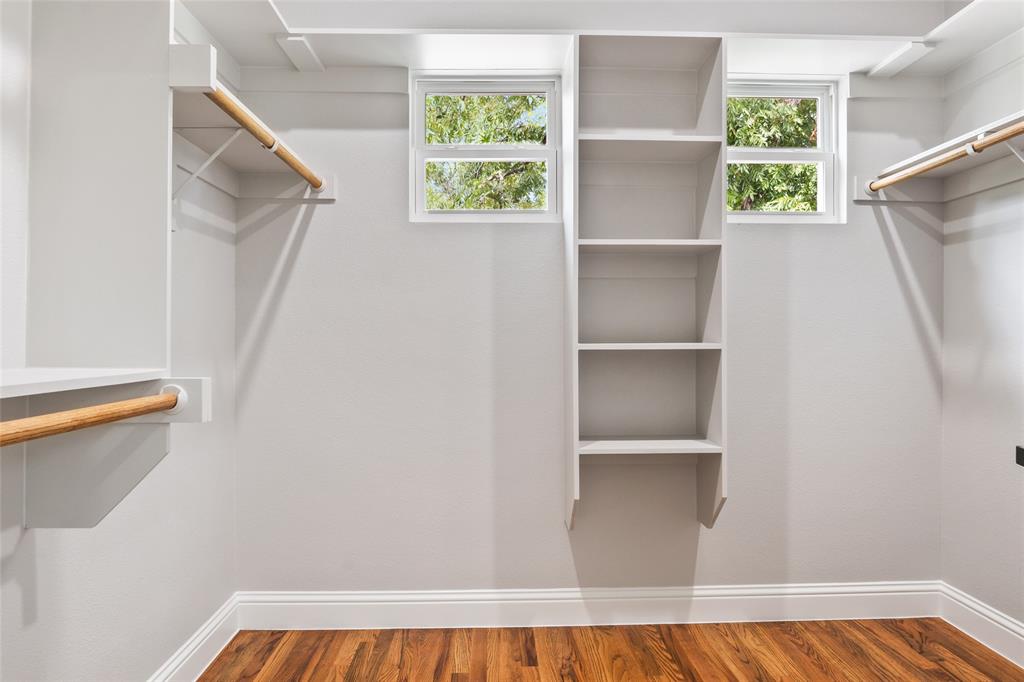 3102 Chicago Street Dallas, TX 75212 - Photo 13 of 20 a view of walk in closet with window