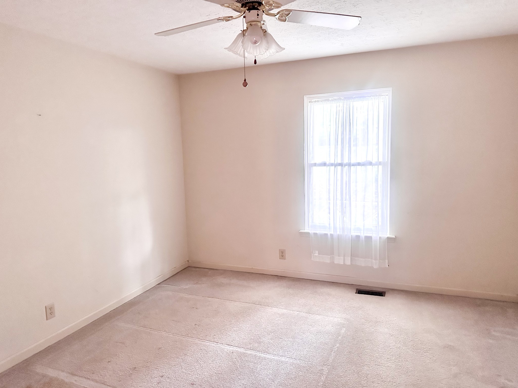 141 South Palmers Chapel Road White House, TN 37188 - Photo 24 of 33 an empty room with a ceiling fan and windows