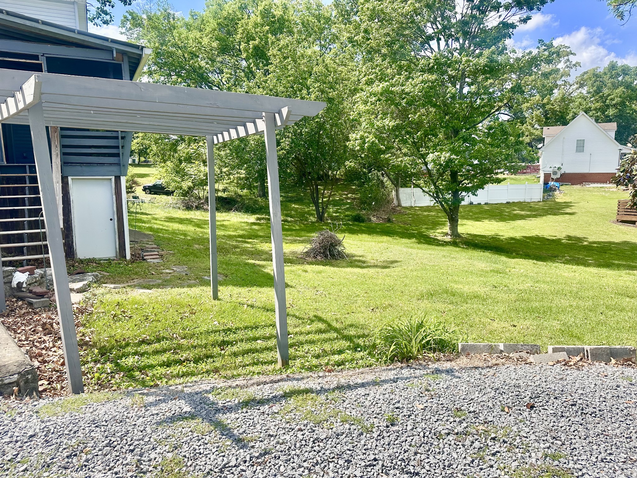 141 South Palmers Chapel Road White House, TN 37188 - Photo 29 of 33 a view of a backyard with a garden